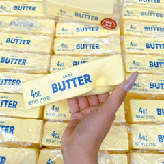 SUISUILE slow-rising butter squishy demonstrates calming squeezing for focus.
