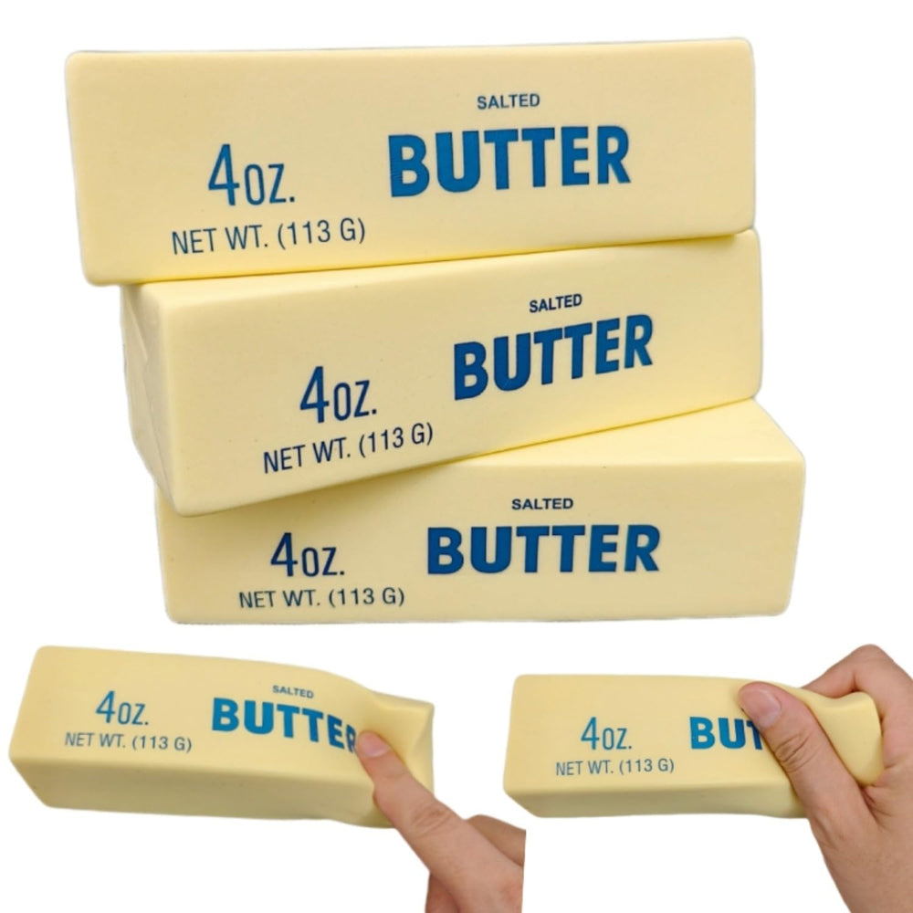 SUISUILE butter squishy toys set, ultra-soft texture for quick stress relief.