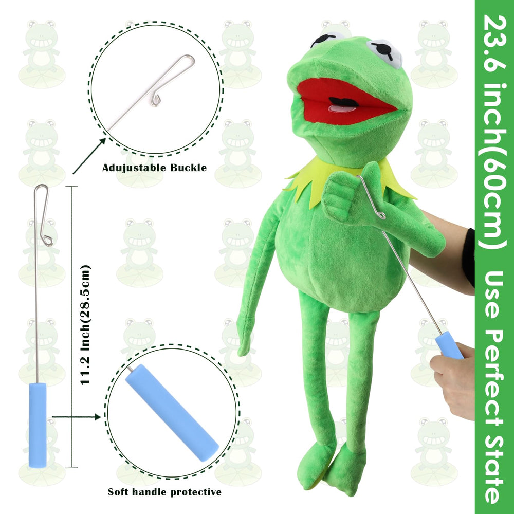 SUIYUEOUR Kermit puppet arm rod enables precise mouth and gesture control