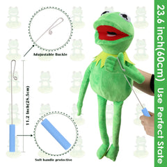 SUIYUEOUR Kermit puppet arm rod enables precise mouth and gesture control