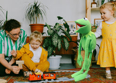SUIYUEOUR Kermit puppet mouth movement supports engaging role play