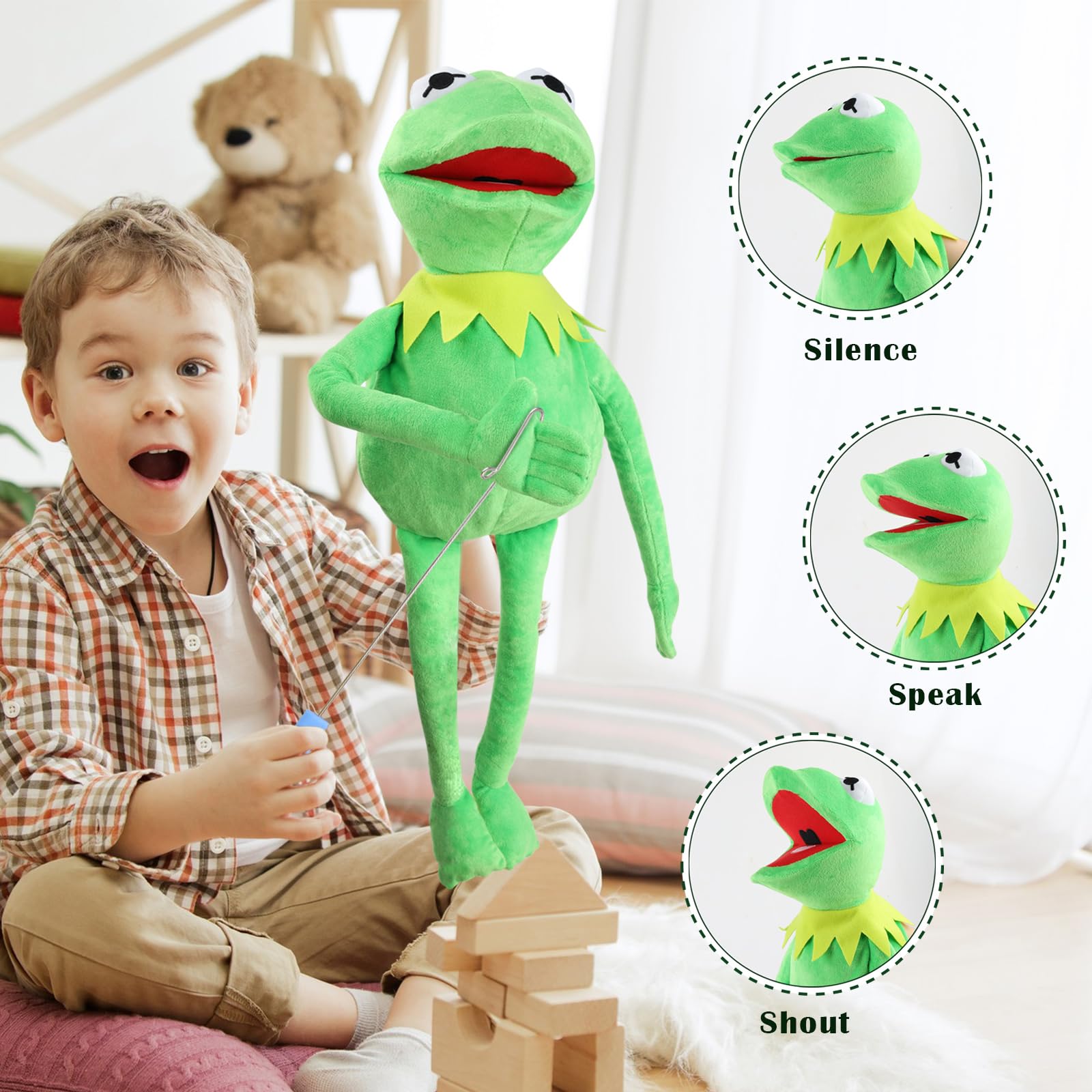 Faithful The Muppets Show style design captures Kermit s charm in detail