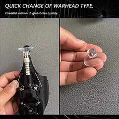 SUIZU Web Shooters magnet head adheres to metal surfaces after launch.