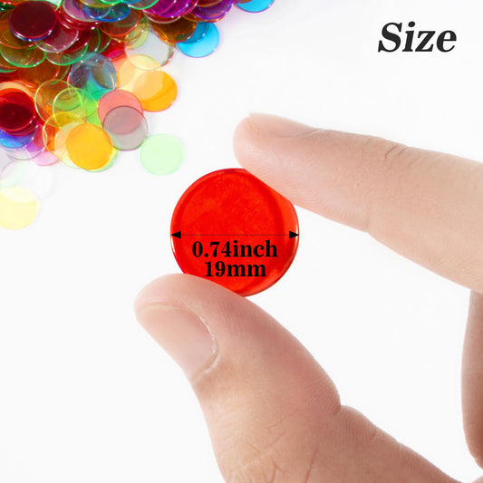 Sukh bingo chips color variety helps quick color coding during play.