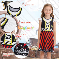 Sukyfecde Buccaneer dress ankle length silhouette for a refined look.