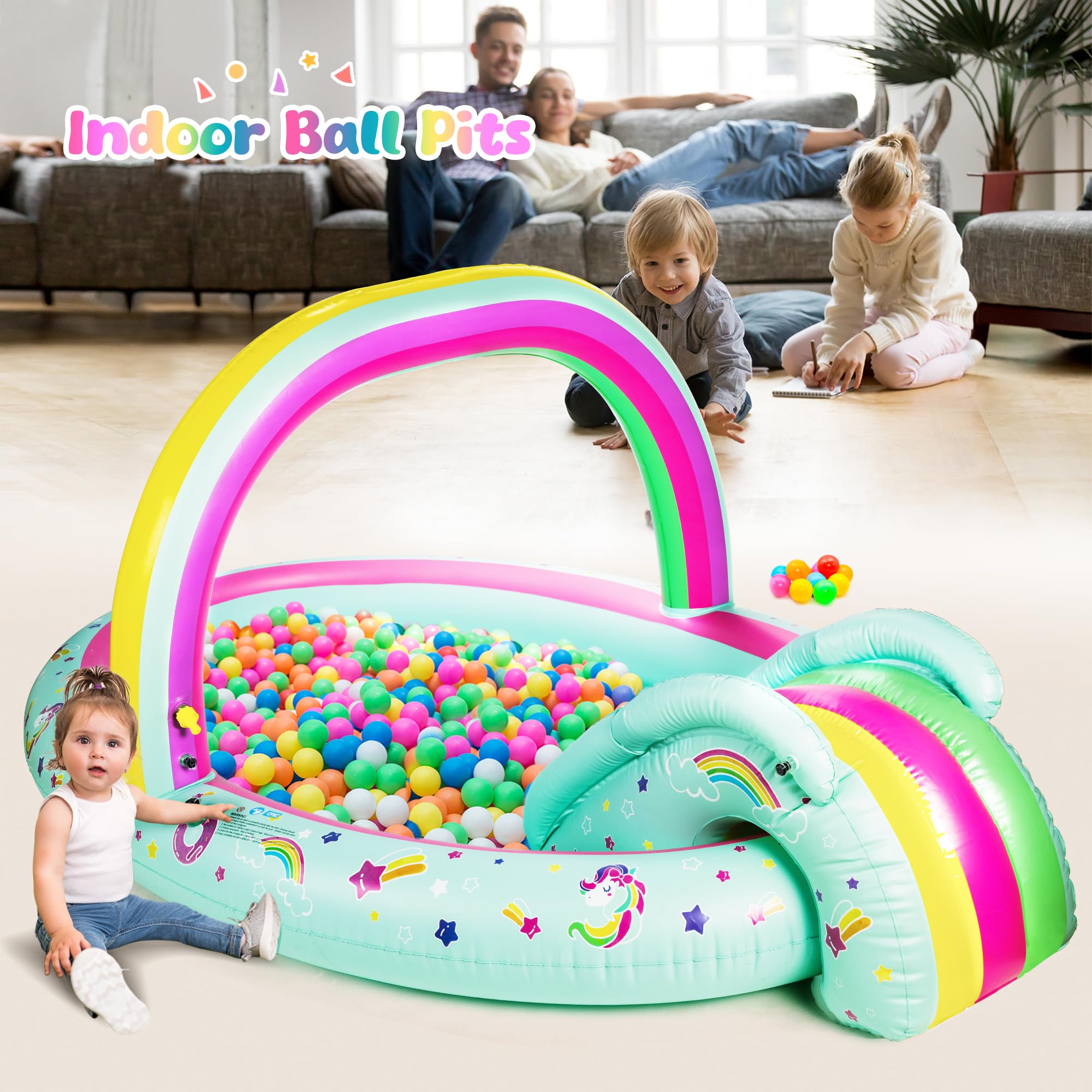 SULIFEEL Eco-friendly 7P PVC material ensures durable, non-toxic backyard play.