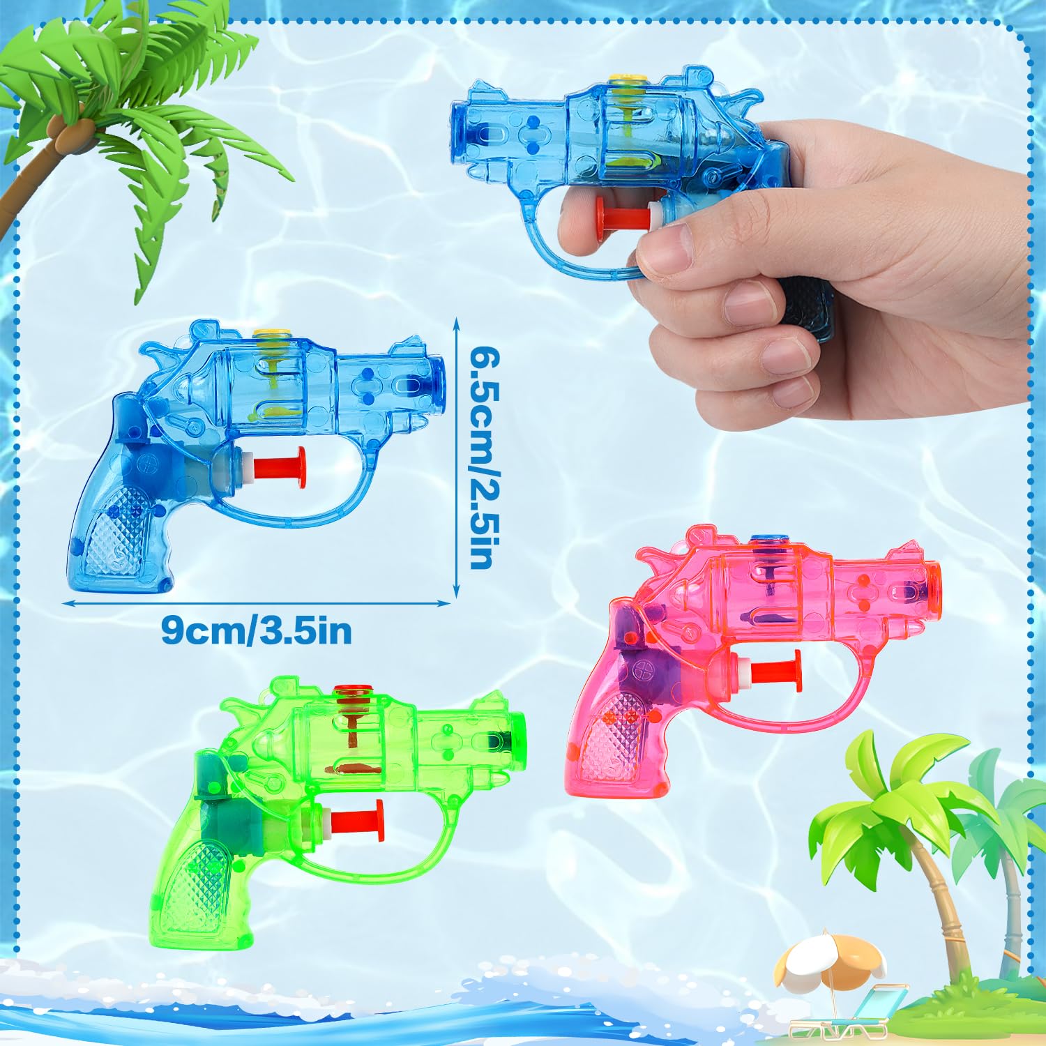 SULOLI summer gift idea: colorful water toys for backyards.