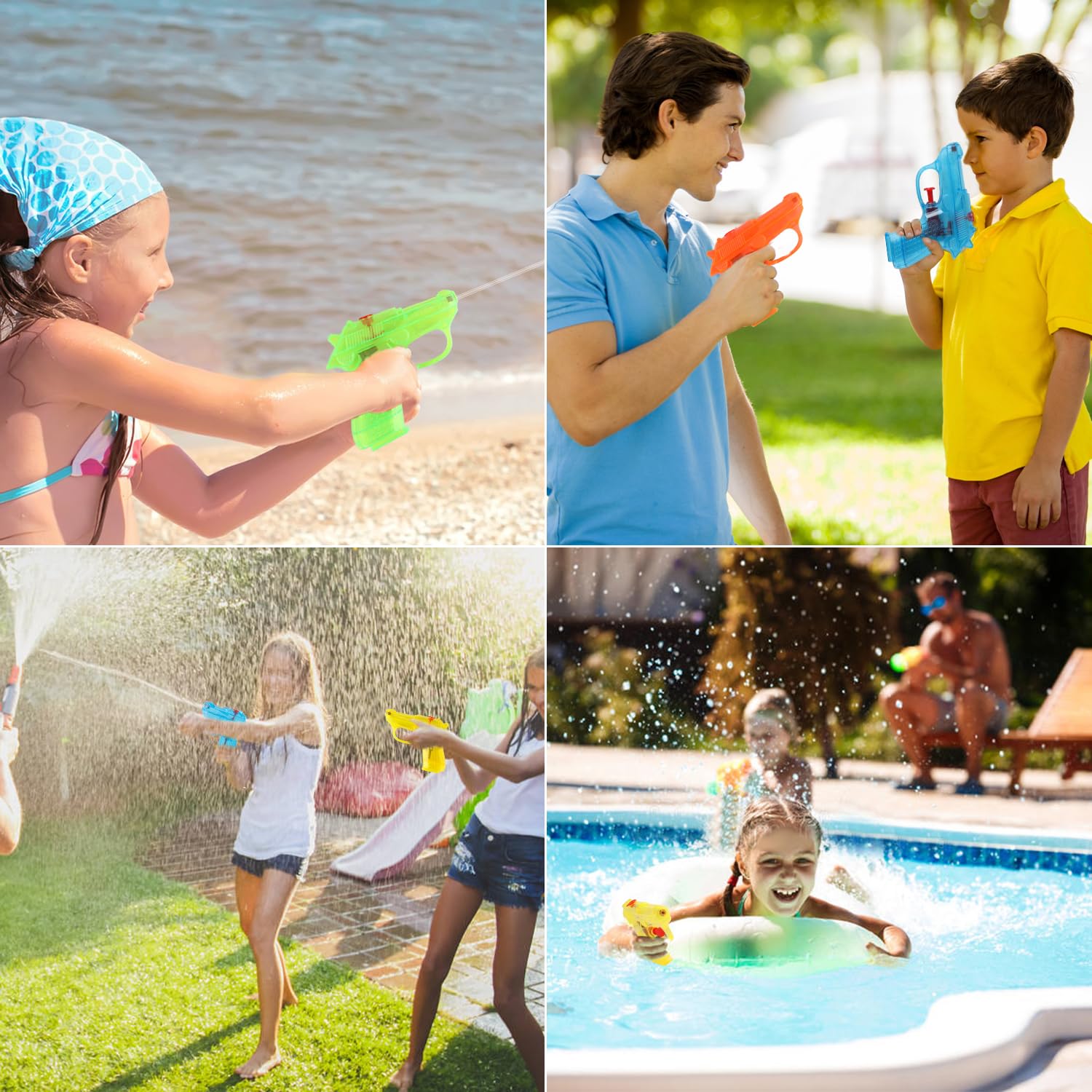 SULOLI safe battery-free design lets kids splash freely with supervision.