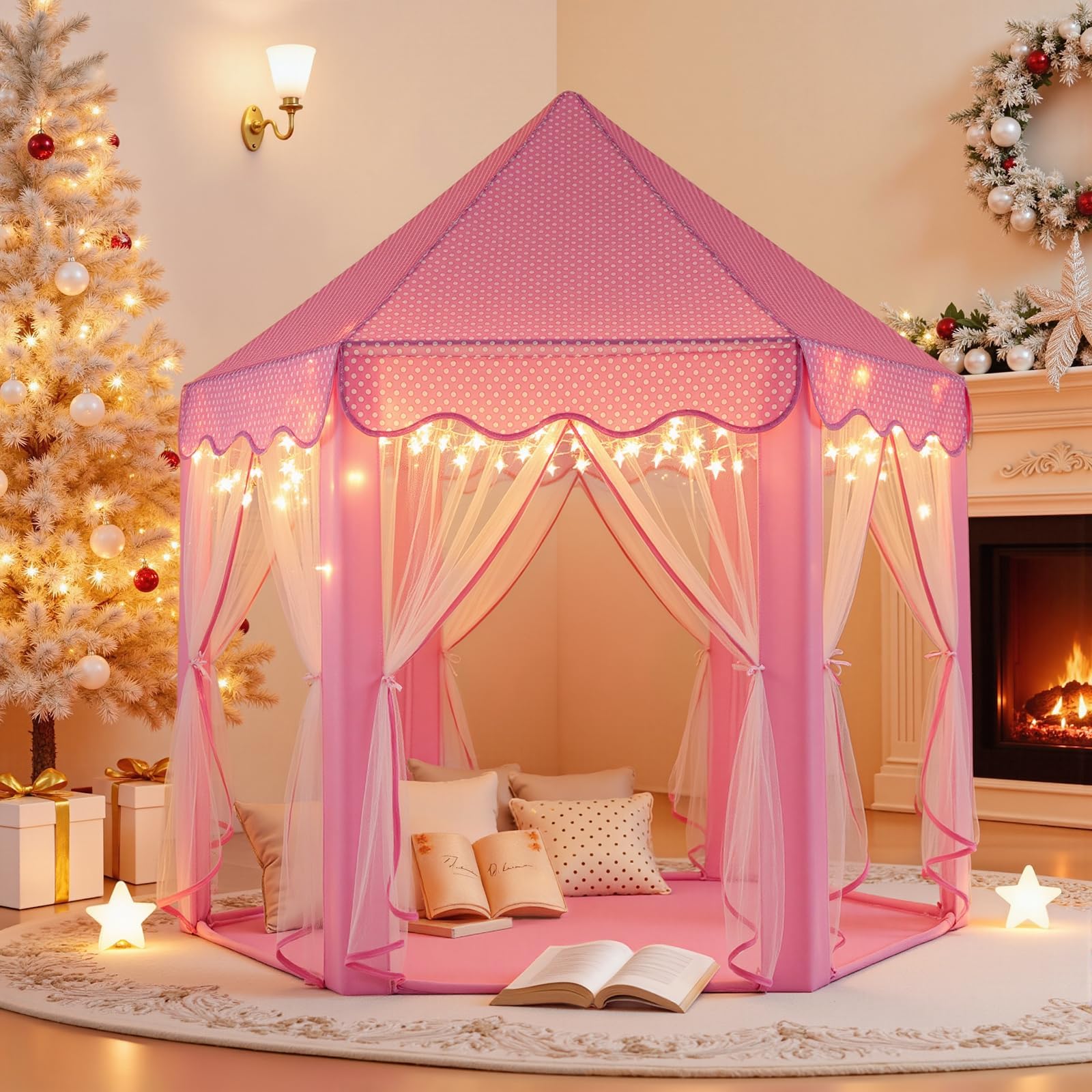 Sumbababy princess castle tent ideal for birthday playdates