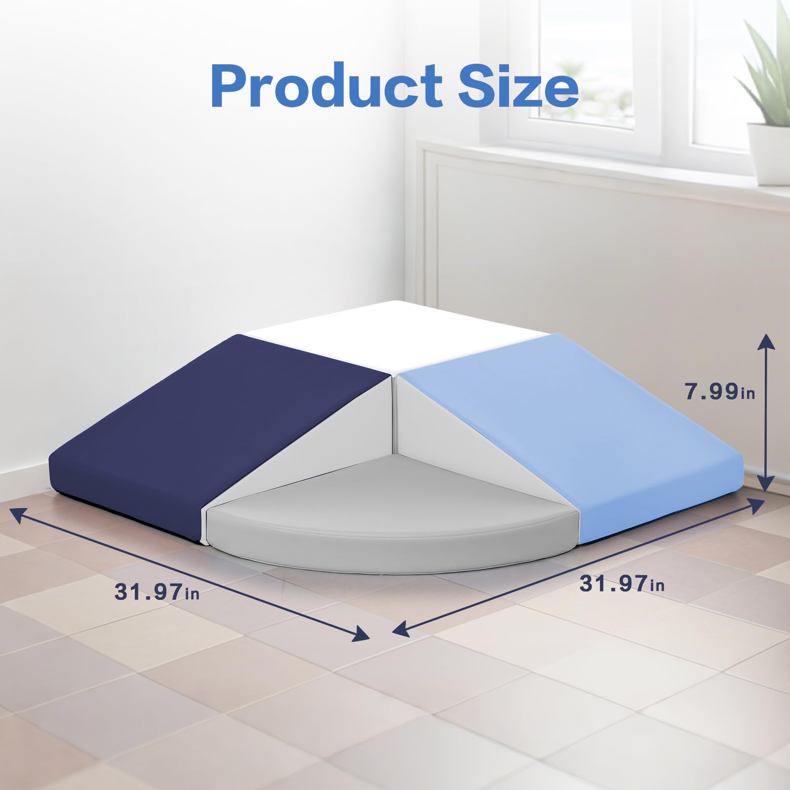 Sumbababy durable foam blocks designed for long-lasting soft landings during play.