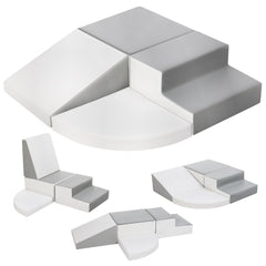 Sumbababy climbing foam blocks waterproof outer cover for quick cleaning after messy play