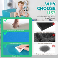 Sumbababy foam climbing block stair supports climbing confidence