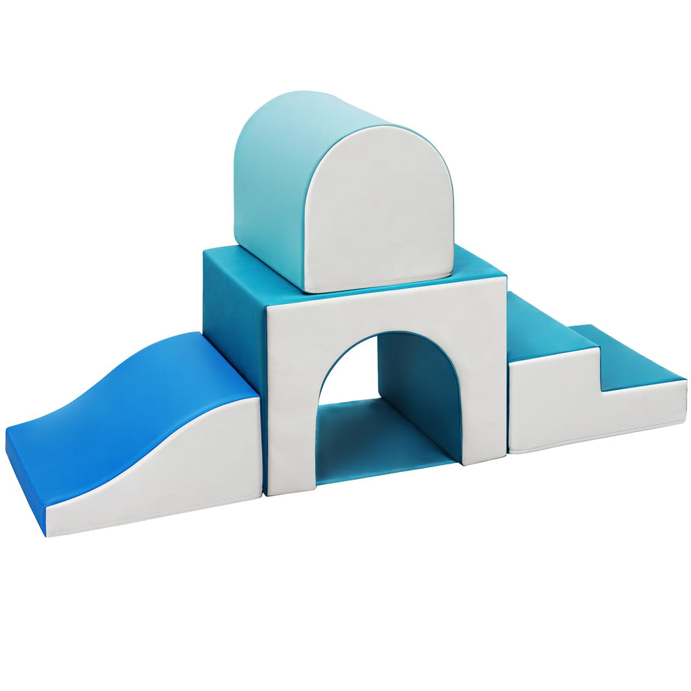 Sumbababy foam climbing block tunnel for toddlers, safe exploration