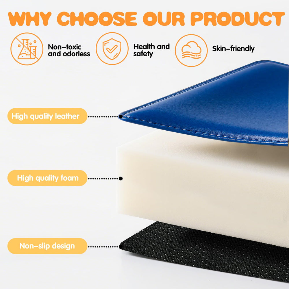 Close-up of high-density foam showing soft cushioning and durability.
