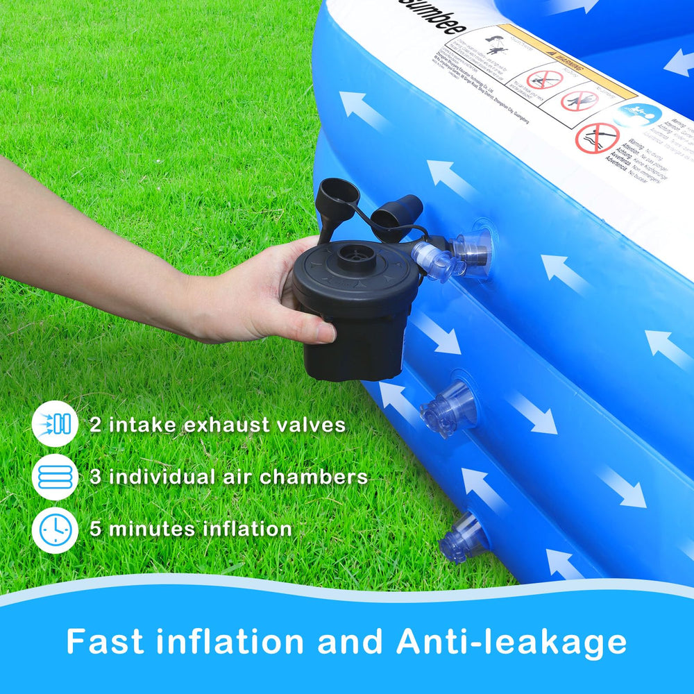 Sumbee pool is versatile for summer fun and refreshment