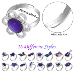 SUMERSHA mood ring dolphin design captures color shifts for group activities.