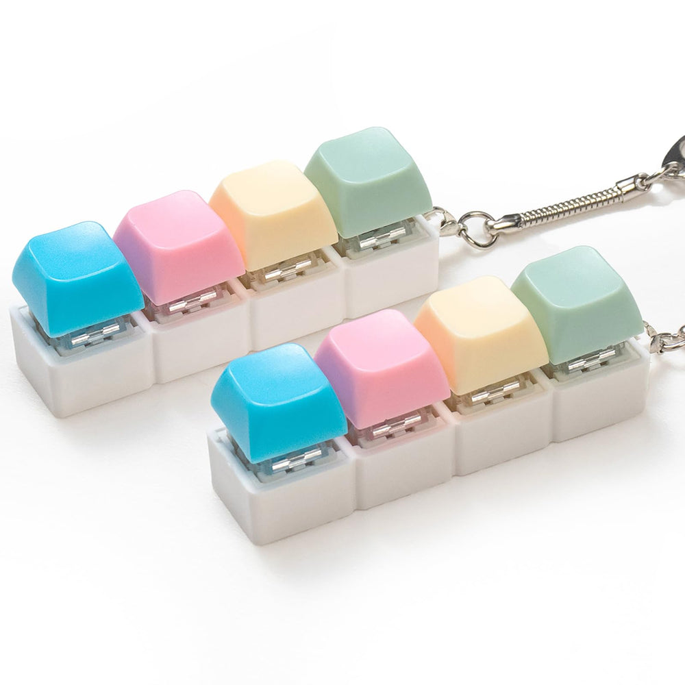 Sumgsn 2-piece creamy keyboard fidget toy, portable stress relief on the go.