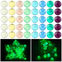 Sumind glow marbles pack shows vibrant colors for creative play.