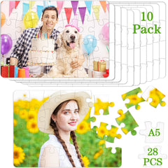 Sumind blank sublimation puzzle stack ready for designs