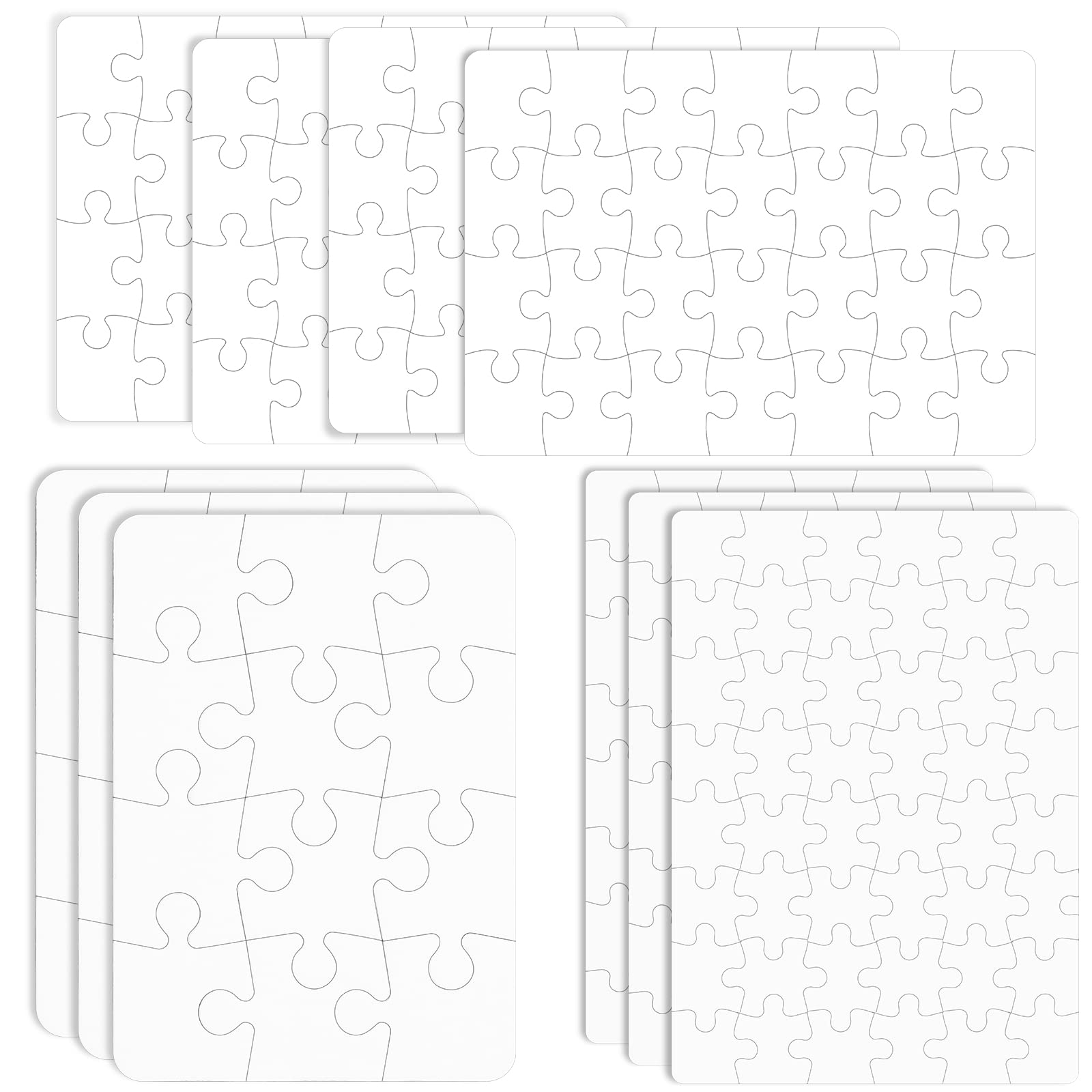 Sumind blank sublimation rectangle puzzle ready for customization and vibrant prints