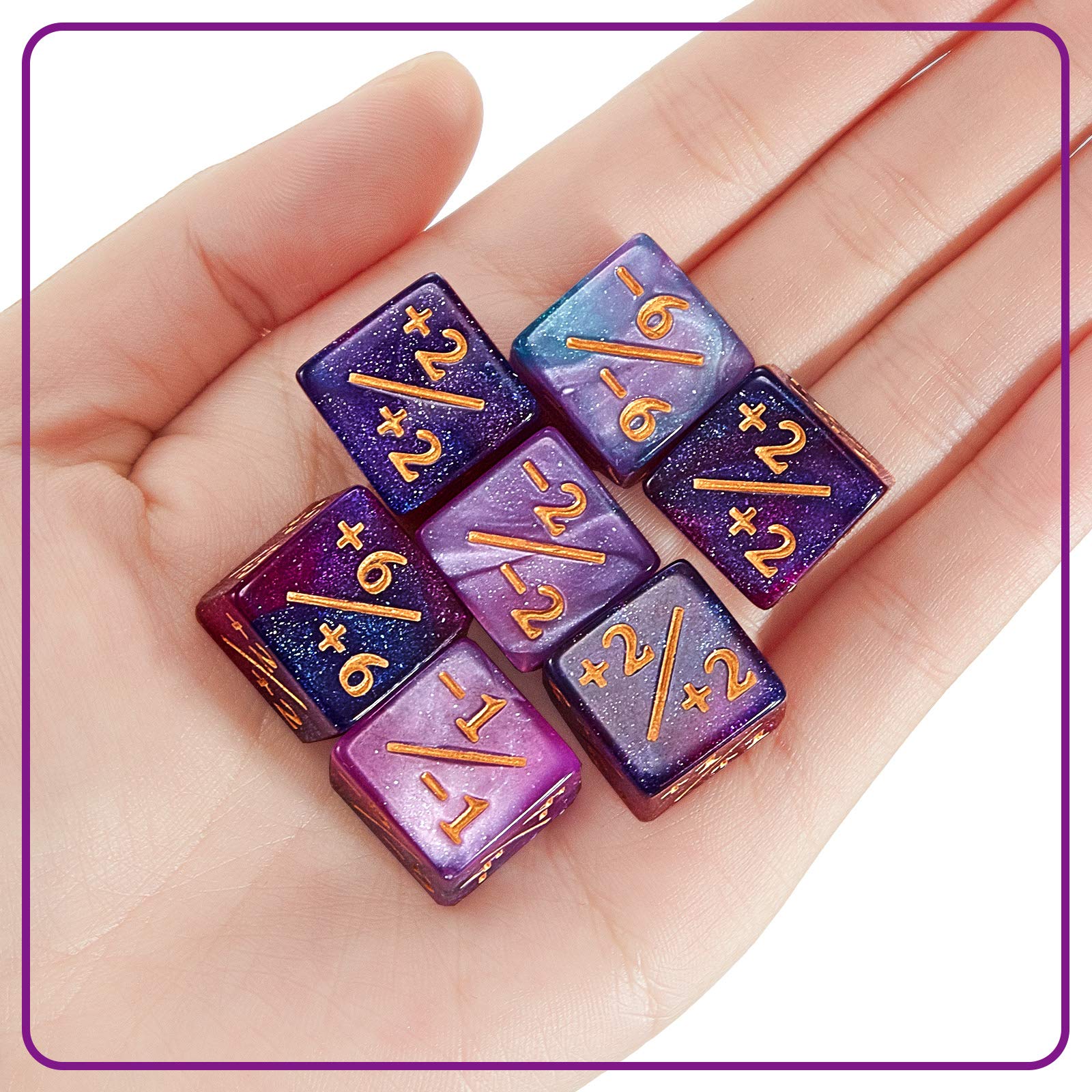 Sumind counters on the game table simplify tracking board state.