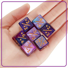 Sumind counters on the game table simplify tracking board state.
