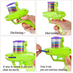 Sumind disc launcher with discs set up for quick target practice.