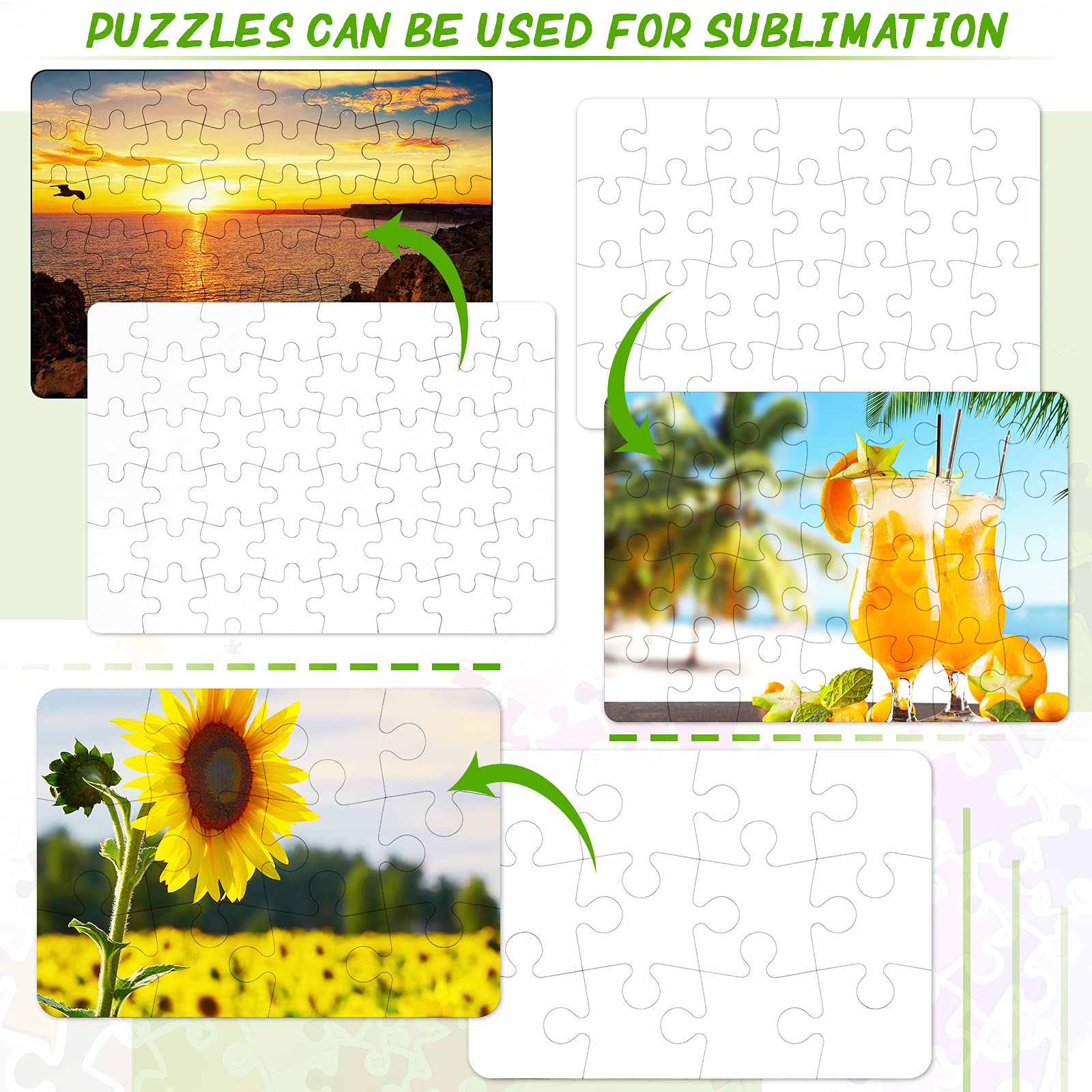 Sumind DIY print-ready puzzle surface for precise design transfers