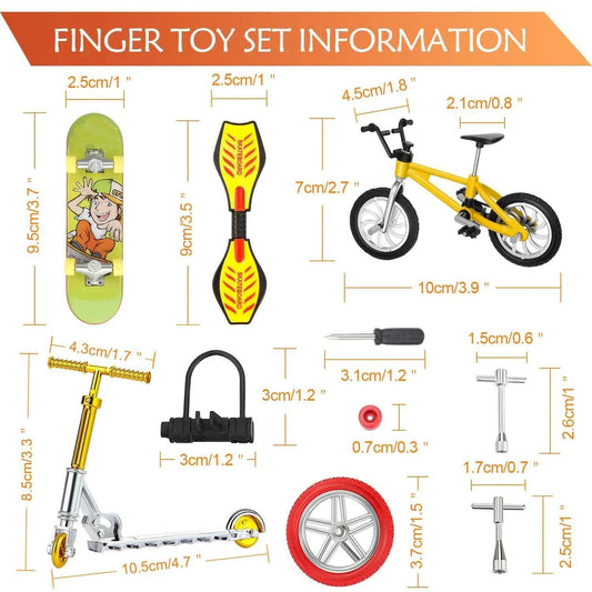 Sumind red finger bike demonstrates 360-degree head rotation for dynamic demos.