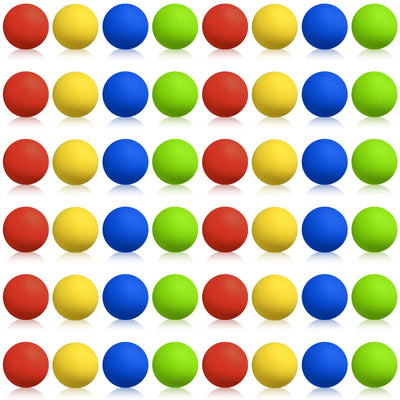 Sumind red foam balls rounds for safe family play