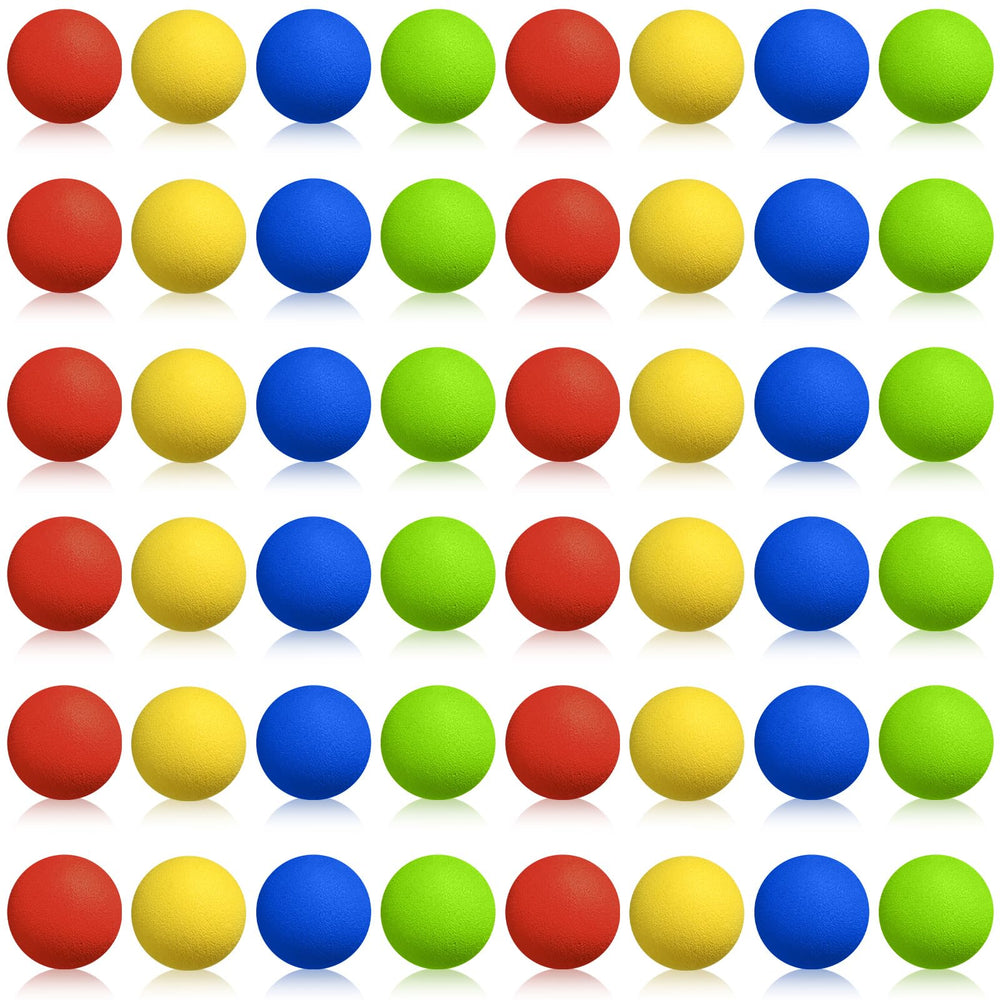 Sumind red foam balls rounds for safe family play