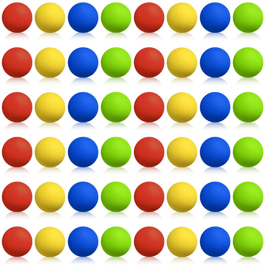 Sumind red foam balls rounds for safe family play