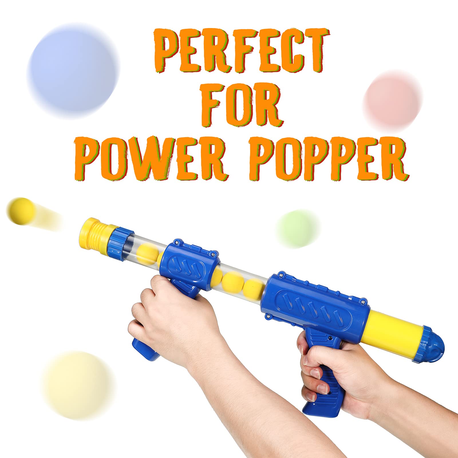 Sumind yellow foam balls rounds for energetic group play