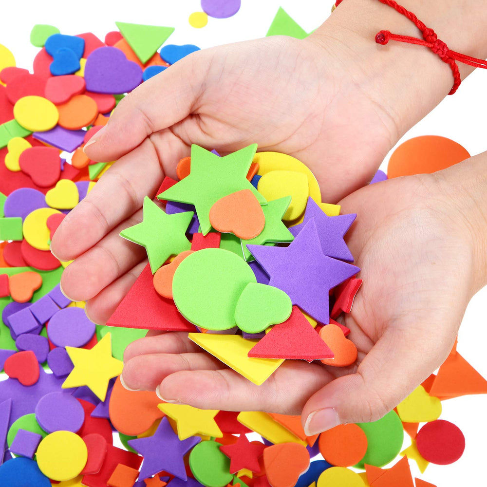 Sumind triangle foam stickers add geometric accents to cards and posters.