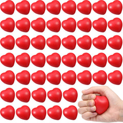 Sumind red heart stress ball pack, perfect for wedding favors and party prizes.