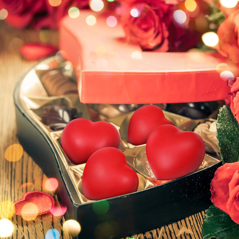 Sumind red heart stress ball party prize, great for games and DIY crafts.