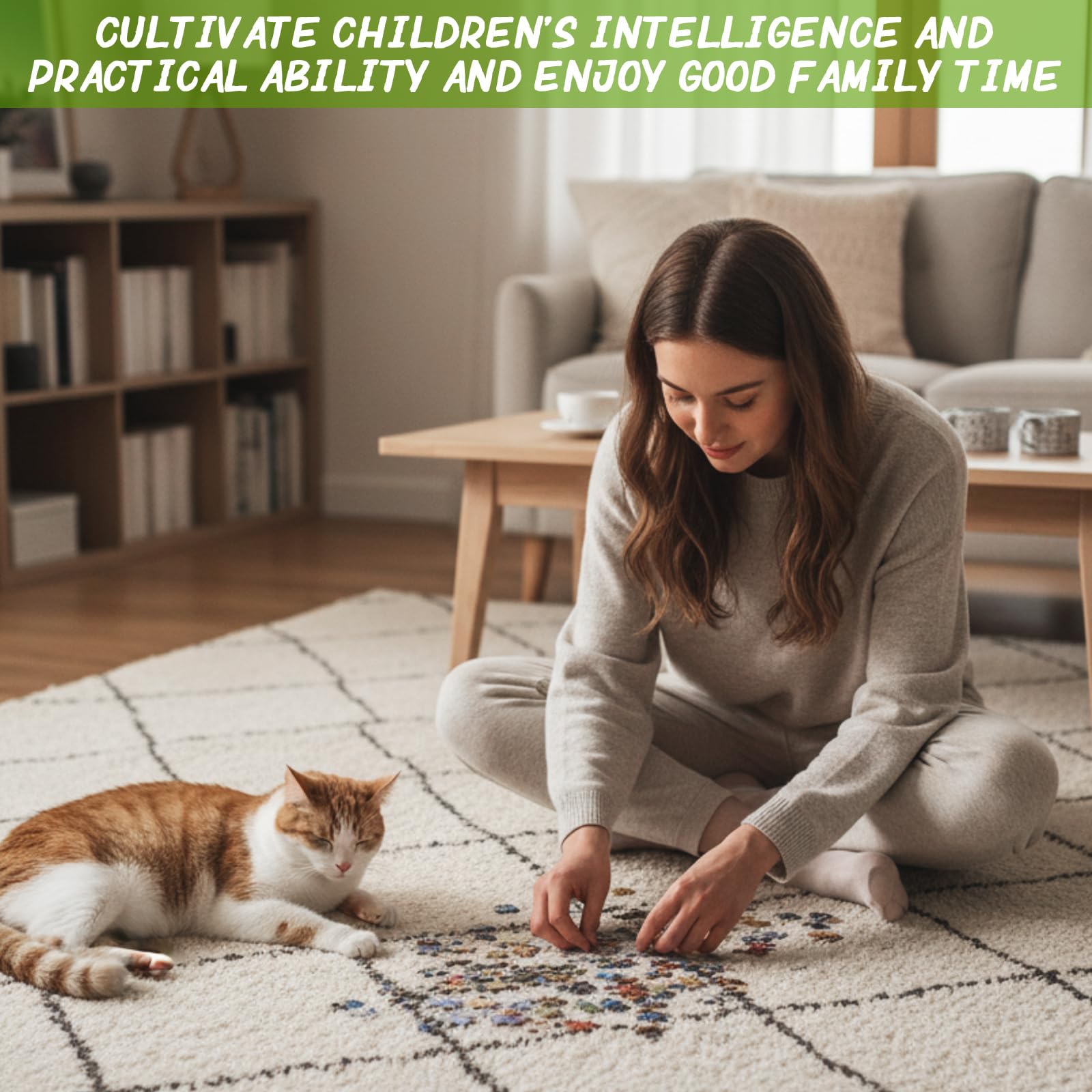 Sumind heat-transfer puzzle with simple instructions for quick crafting sessions.