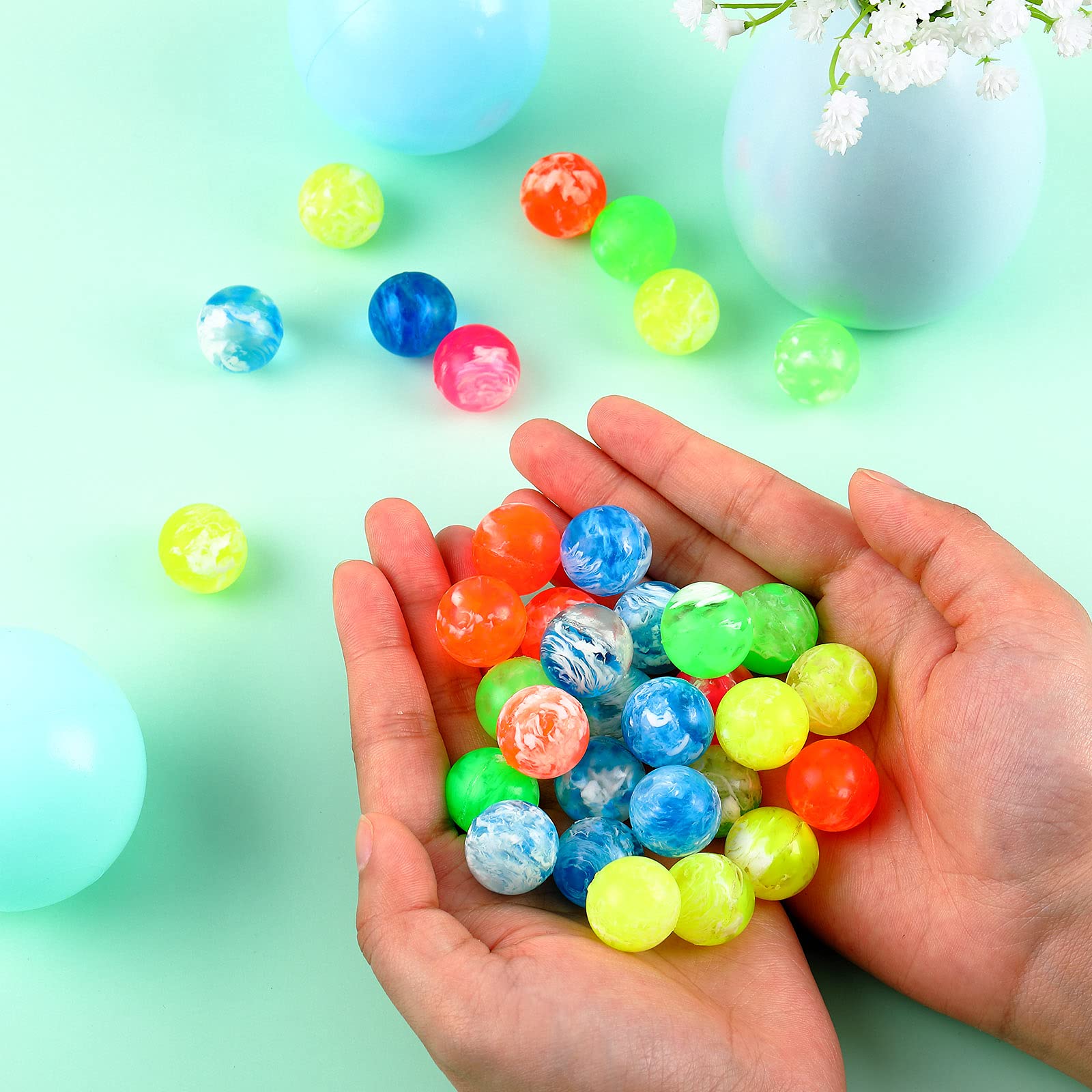 Sumind 0.78 inch neon ball ready for indoor and outdoor games.