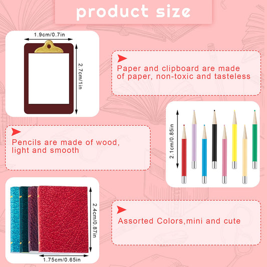 Sumind miniature pencils in eight colors for coloring and creative tasks.