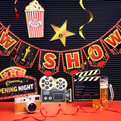 Sumind movie cardstock pattern 2 provides vibrant backdrop accents.