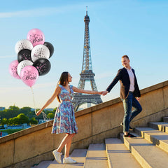Sumind Paris balloons come in a bulk pack for large celebrations.