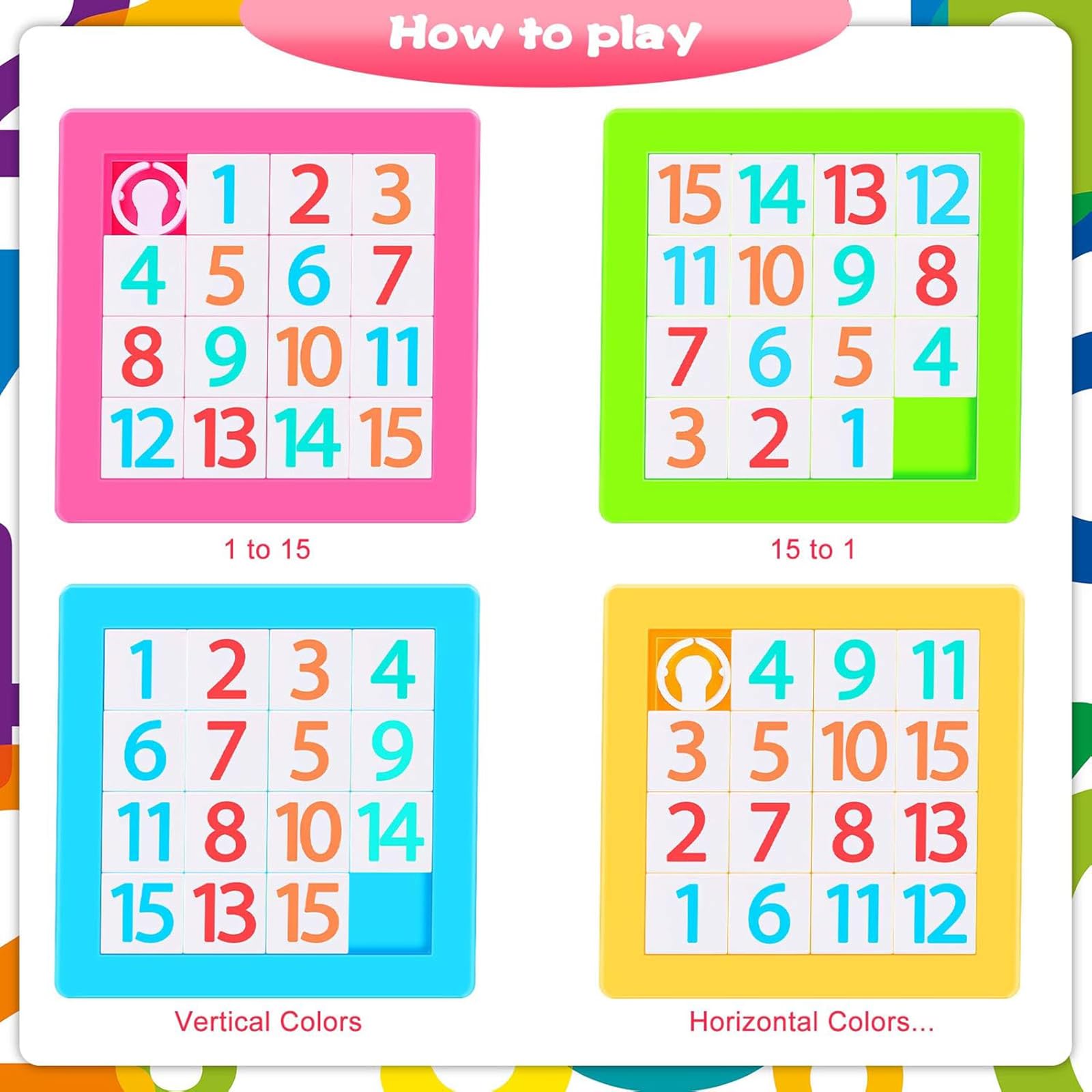 Sumind plastic IQ blocks with vivid colors for quick brain challenges.