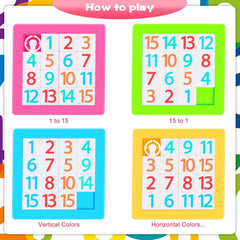 Sumind plastic IQ blocks with vivid colors for quick brain challenges.