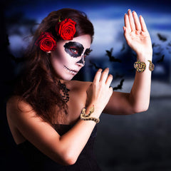 Sumind PVC snake wristbands with realistic details for festival costumes