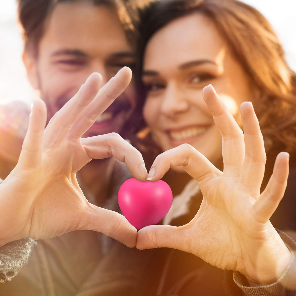 Sumind heart stress ball with DIY notes idea, perfect for personalized crafts.