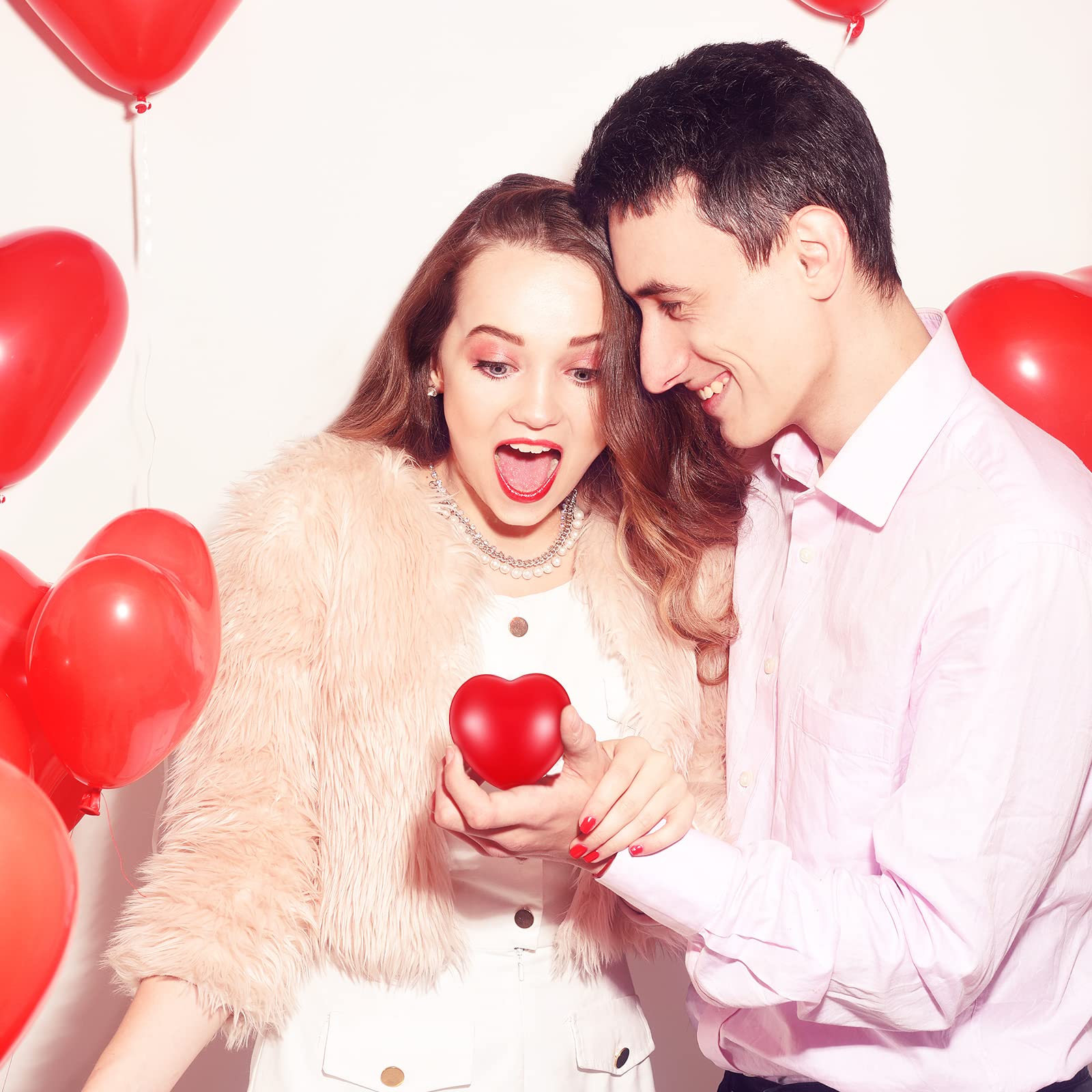 Sumind valentines heart stress ball gift-ready set idea.