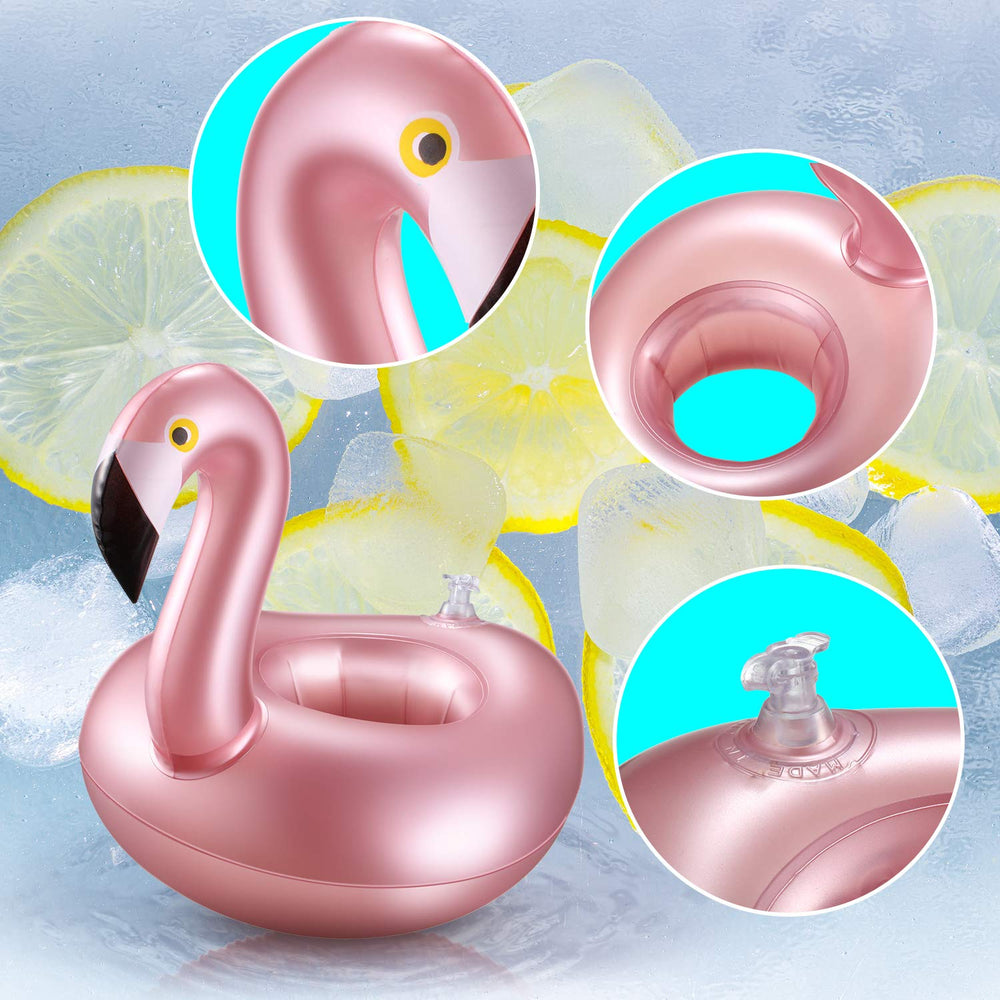Sumind flamingo cup holder perfect for beach weddings and birthdays.