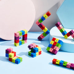 Sumind wooden fidget cubes help maintain focus during study breaks.