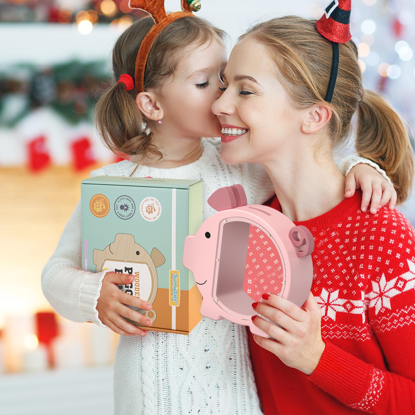 Summidate piggy bank suitable as a back-to-school gift.