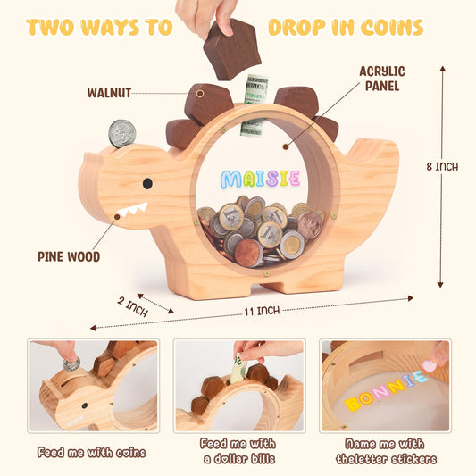 Summidate piggy bank hidden bills slot adds surprise
